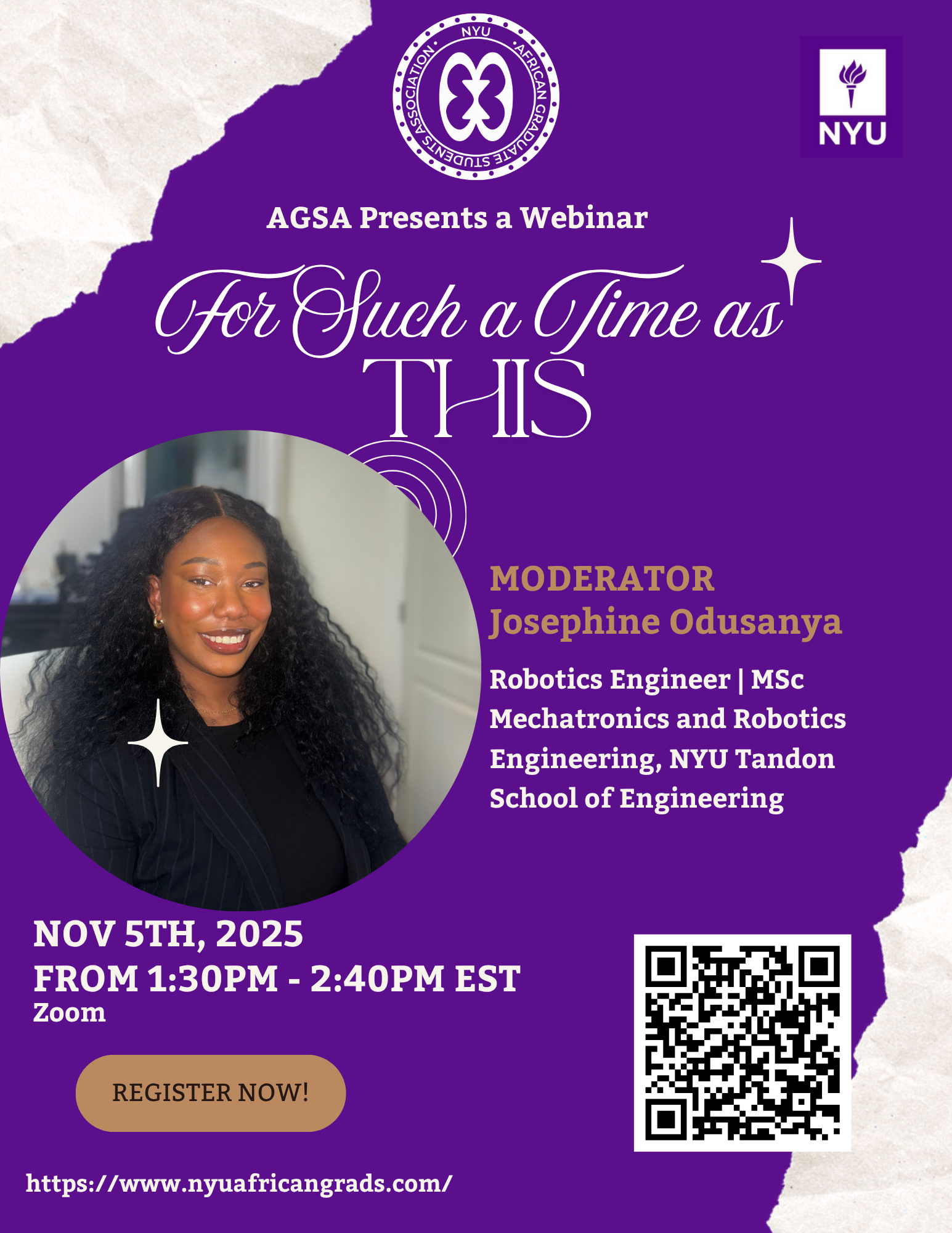 For Such a Time as This banner